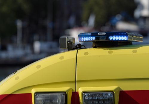 Ongeluk Friesland A7 vandaag met filevorming bij knooppunt Joure en hulpdiensten op de rijbaan